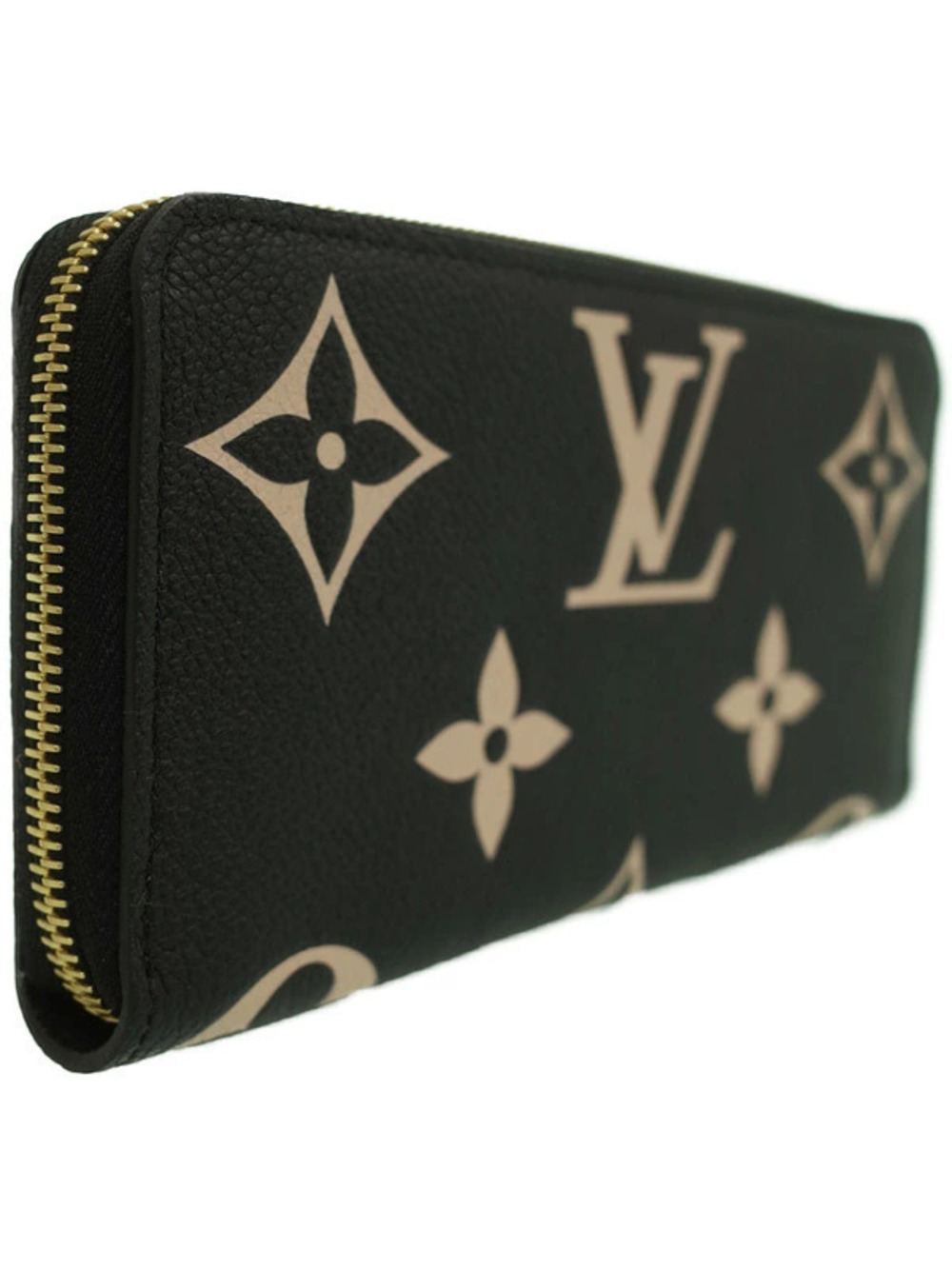 Louis Vuitton Long Wallet Zippy Zipper Empreinte Bicolor Round Monogram - Picture 1 of 5